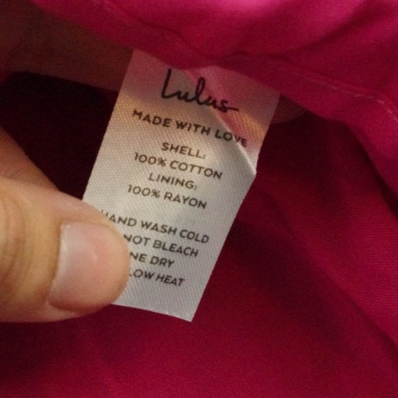 Lulu’s Garden Floral One-Shoulder Faux-Wrap Mini Dress Womens Large - Picture 8 of 15